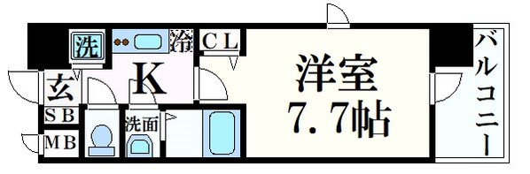 春日野道駅 徒歩2分 8階の物件間取画像